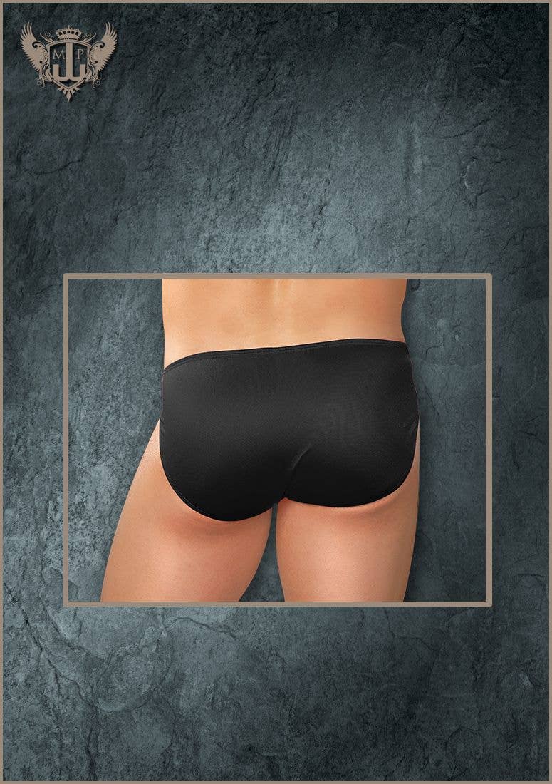 Lingerie Mart - Wholesale Underwear - Men's - Male Power Nylon Spandex Pouchless Brief MPPAK8263