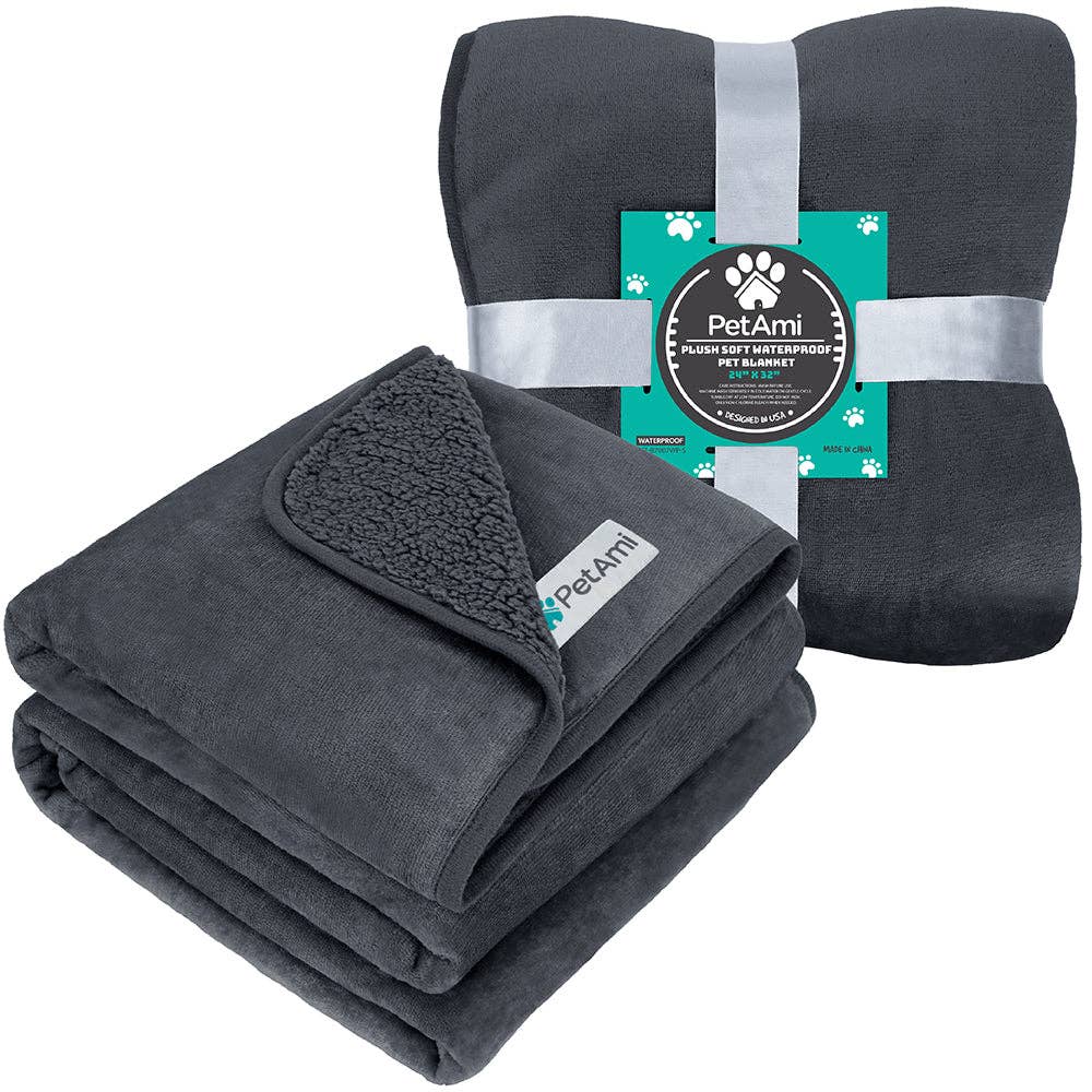 PetAmi - Venta al por mayor Manta - Gatos y perros - Manta impermeable para mascotas Sherpa41