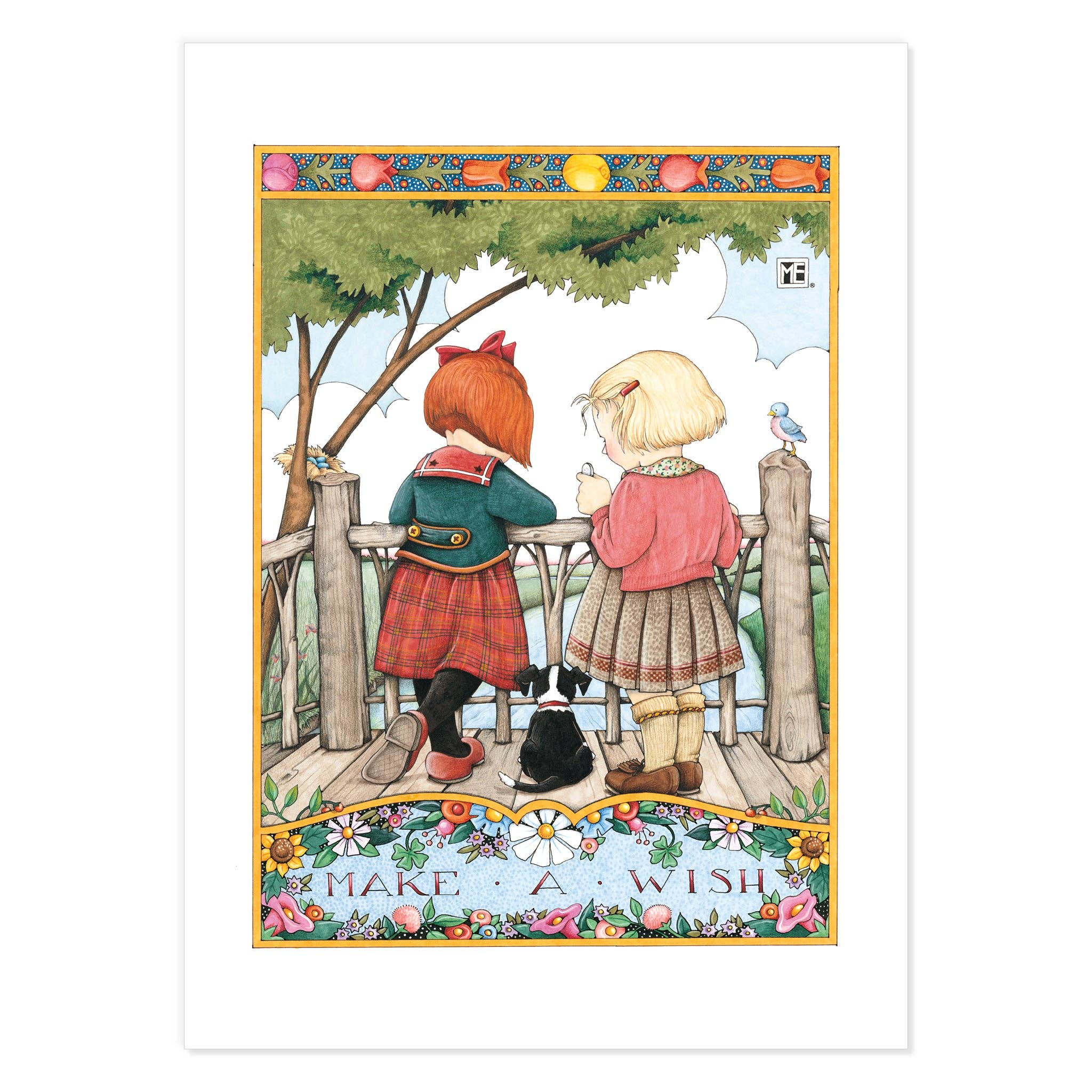 Mary Engelbreit Studios – wholesale Vykortsset – Vårens vykort6