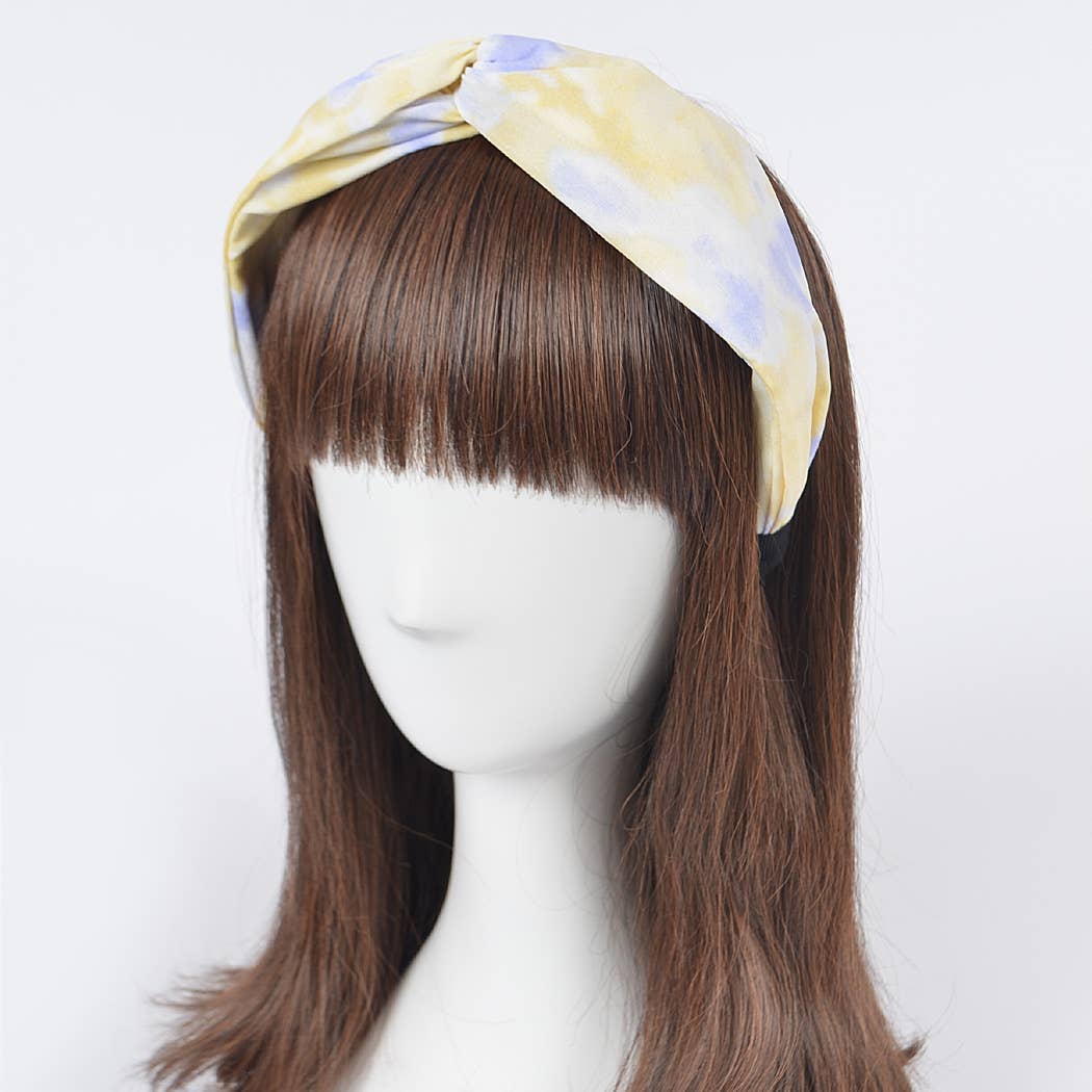 3AM BY H&D ACCESSORIES - Wholesale Fashion Headband - Women's - Tie Dyed Braided Headband1
