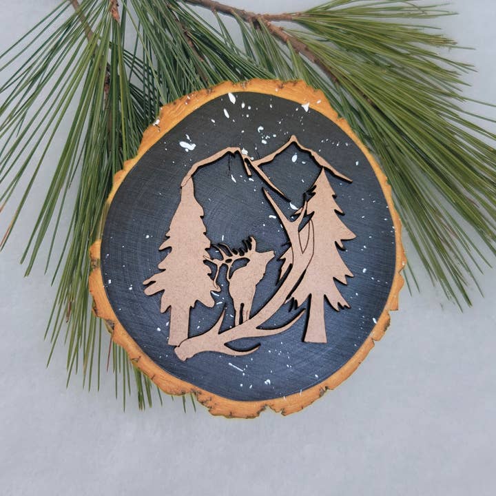 Spears Creations - Wholesale Ornament - Customized Gifts,Customized Souvenirs,Mountains,Elk,Elk Gift