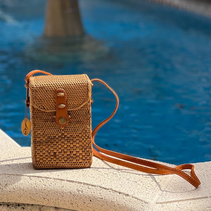 The Winding Road - Wholesale Crossbody Bag - Women's - Ata Vine Cell Phone Crossbody Bag