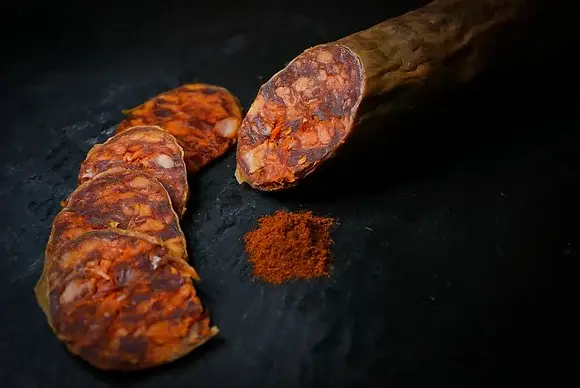 Ibéricos Izquierdo - Venta al por mayor Salchichas - Chorizo cular ibérico de bellota.0