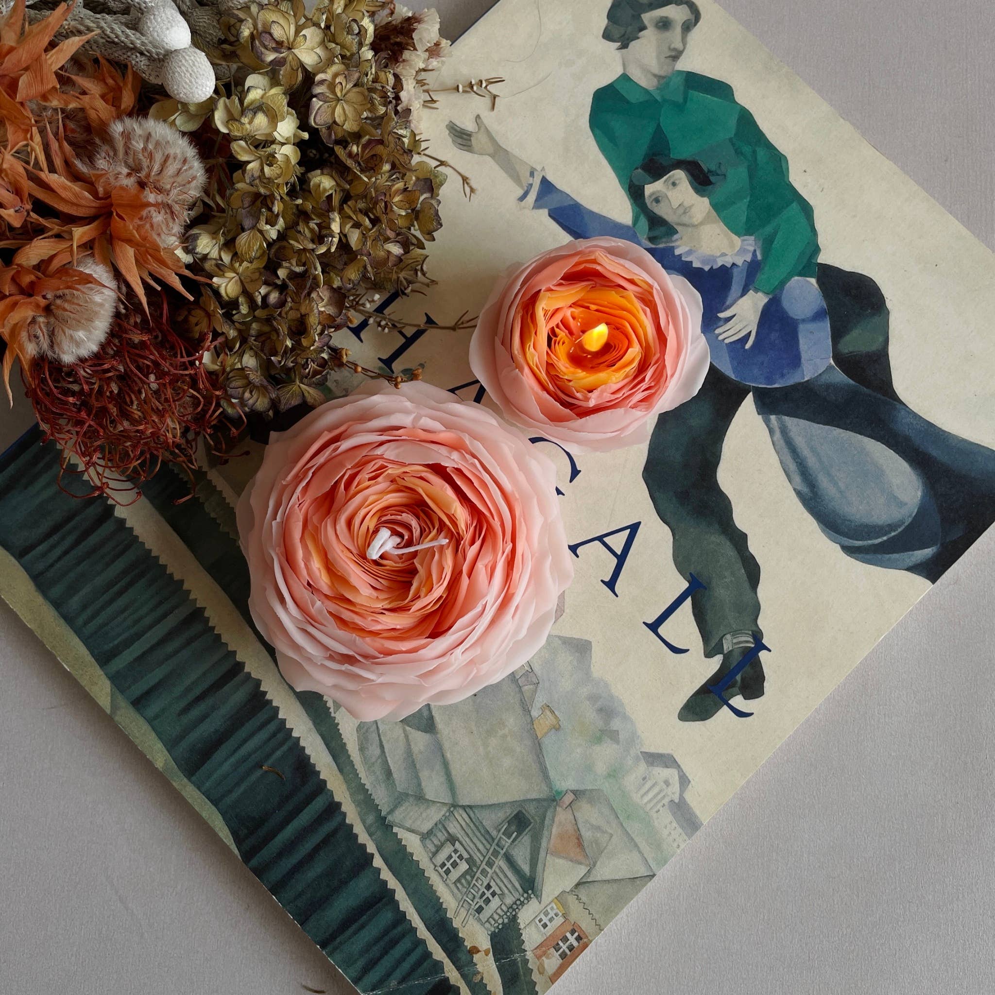 House of Shokunin - Wholesale Novelty Candle - Counter top decor, Gift Candle, Rose Candle, Rose Scented Candle, Wedding Candle, Party Candle, 4