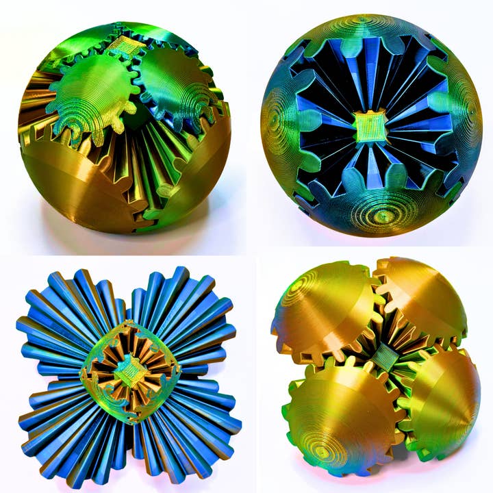 Dragon Fidgets - Wholesale Fidget Toy - Kids - Small Gear Ball Fidget Toy Decor