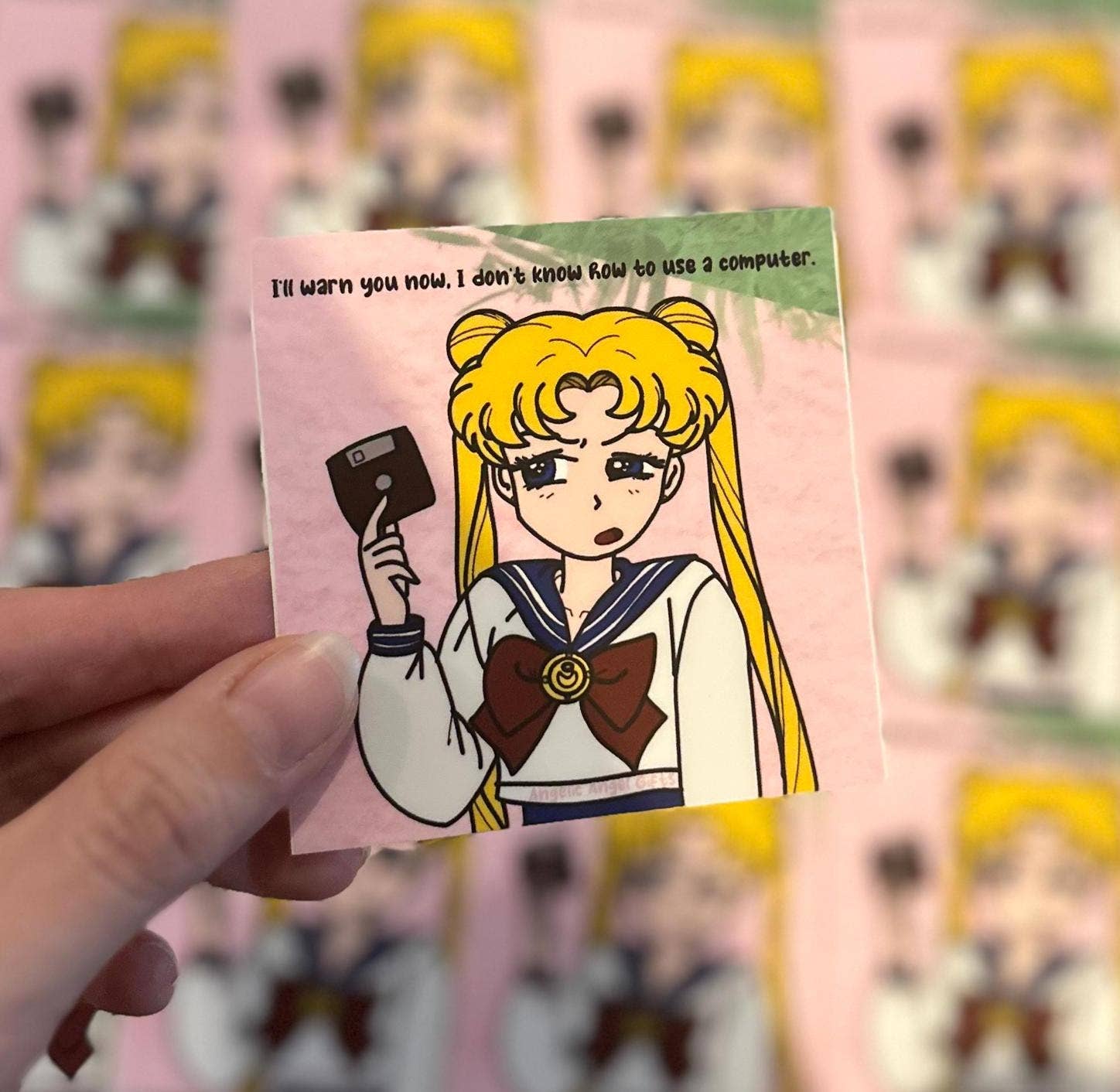 Angelic Angel Gifts - Wholesale Sticker - Sailor Moon Waterproof Vinyl Anime Stickers for Laptops7
