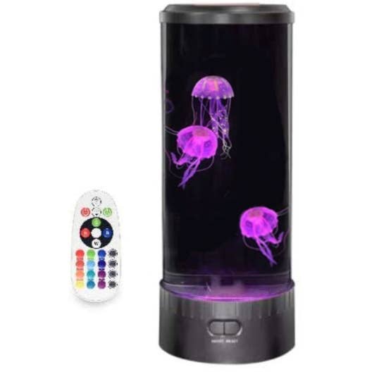 Lampe Méduse Ronde avec Télécommande – Lumière d'Ambiance Colorée pour la vente par Playlearn