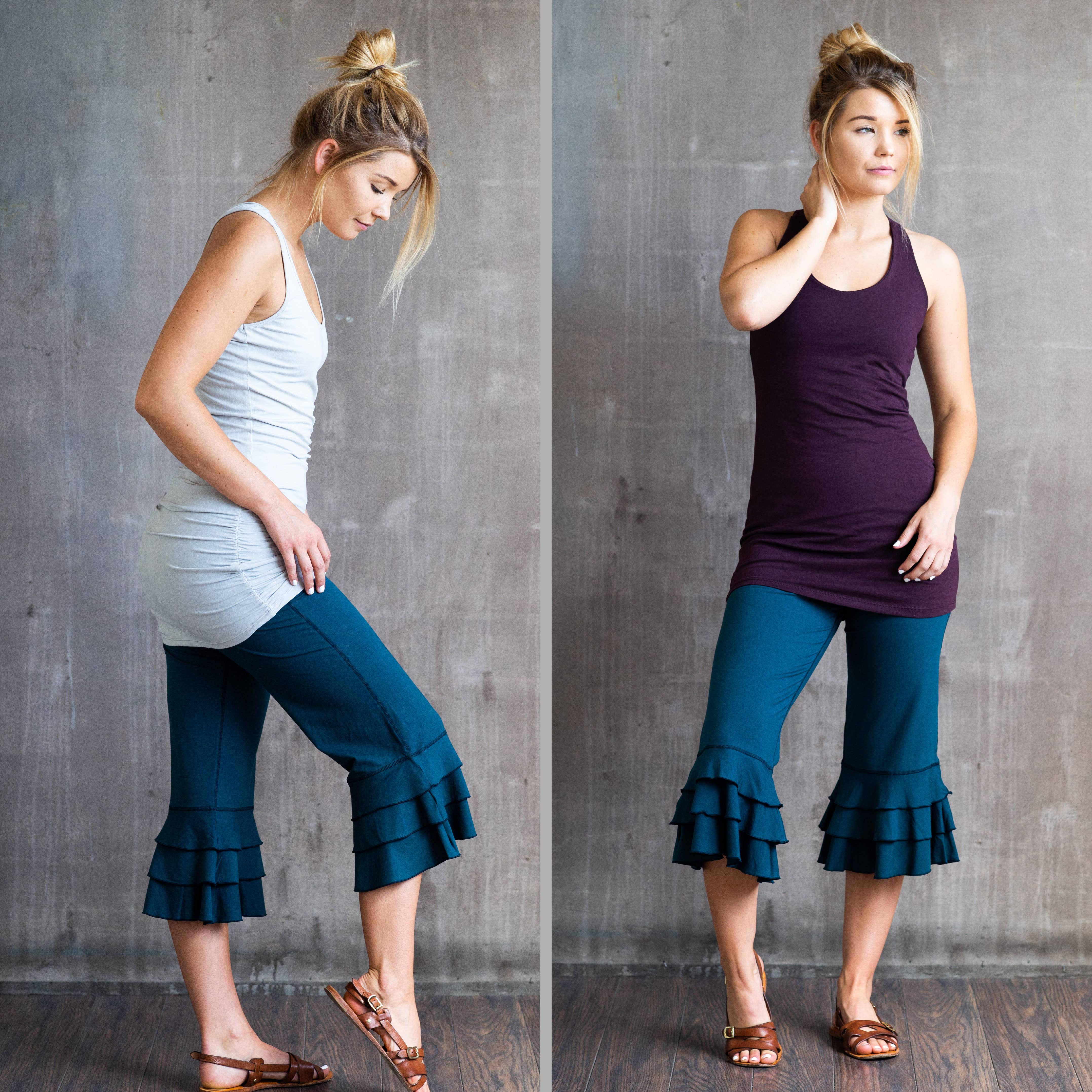 Paramita Designs - Wholesale Pants - Women's - Darlene Ruffle Pants7