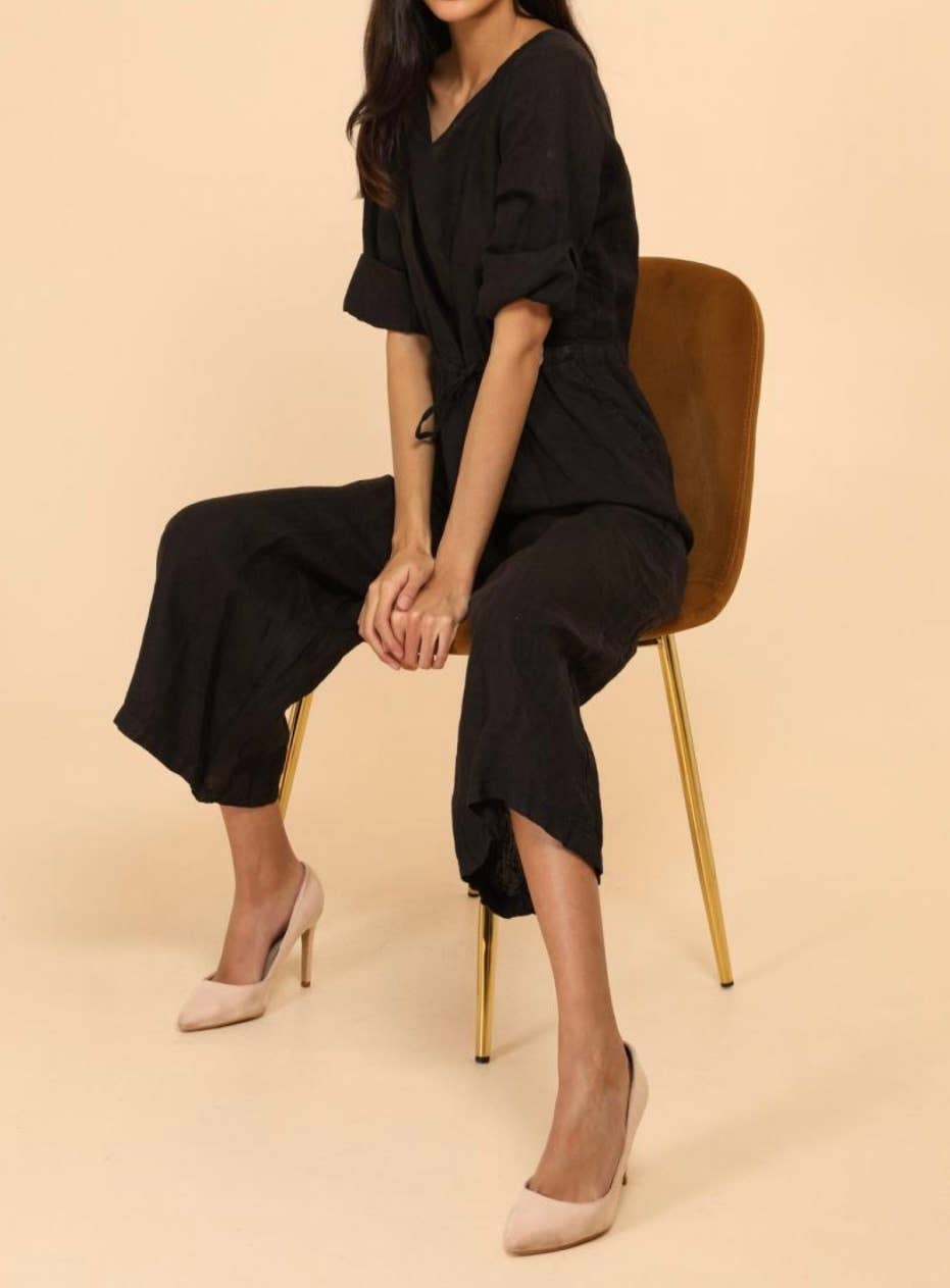 LÉA & LUC – wholesale Jumpsuit - Dam – Damoverall i 100% linne REF.716319