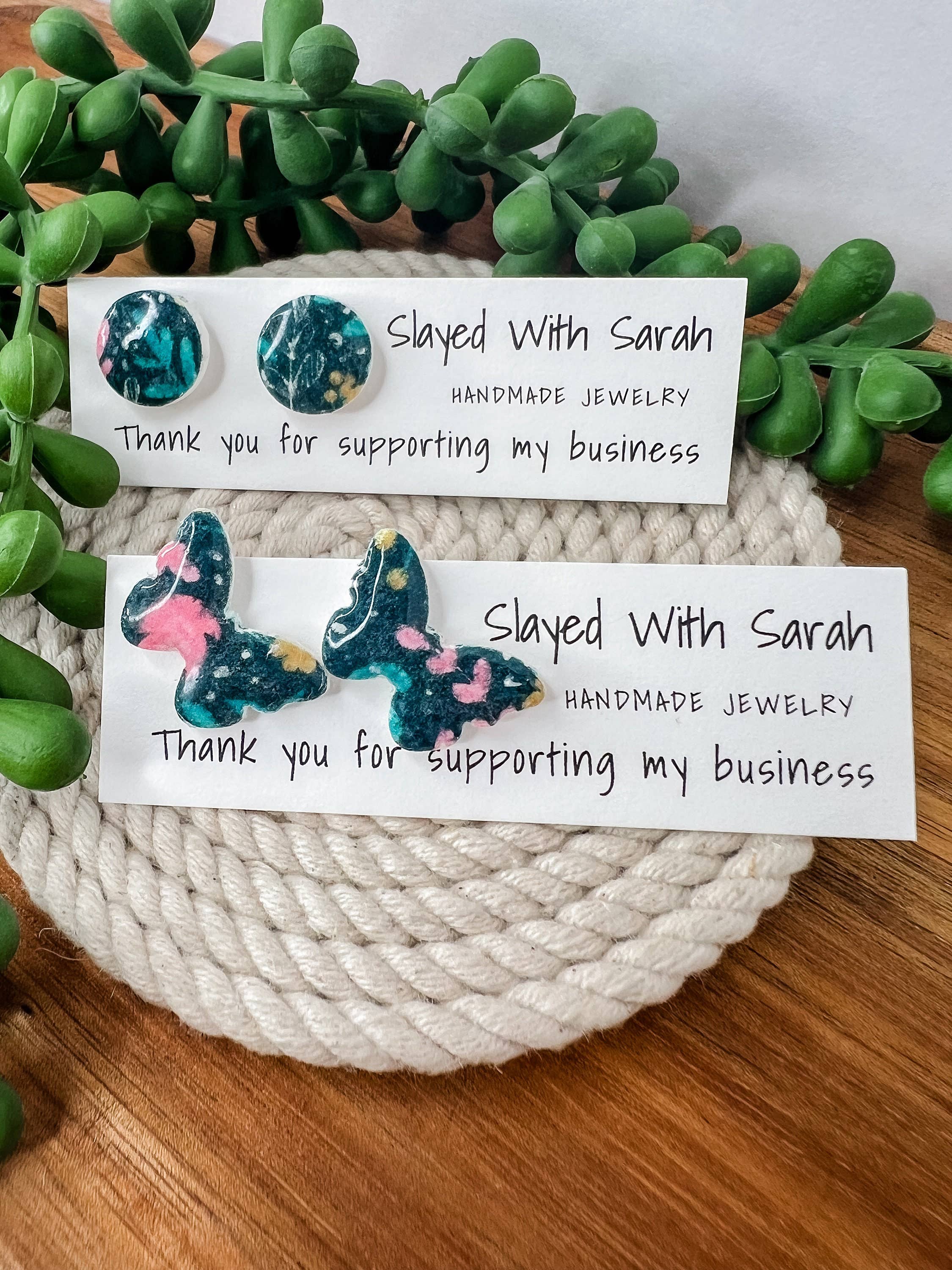 Slayed With Sarah - Wholesale Stud/Post Earrings - Michelle0