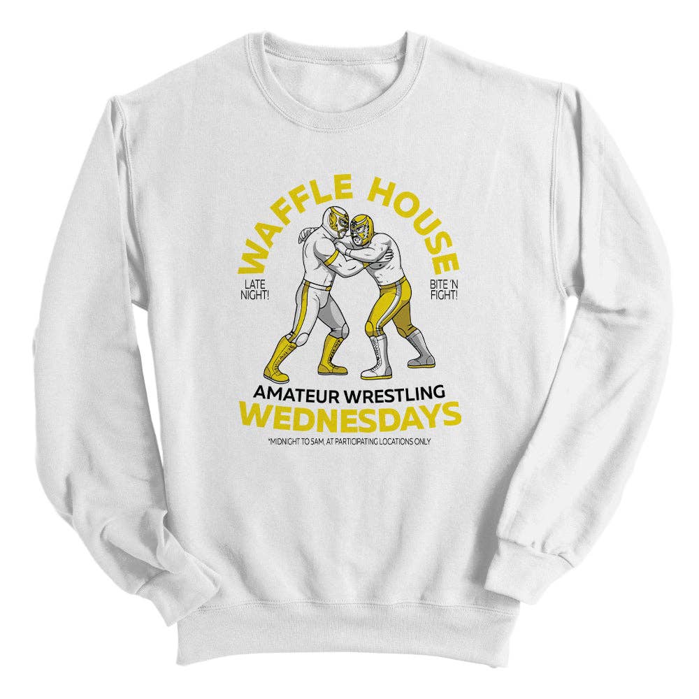 Let's Get This Thread - Wholesale Screen Printed T-Shirt - Unisex - Waffle House Amateur Wrestling Wednesdays10