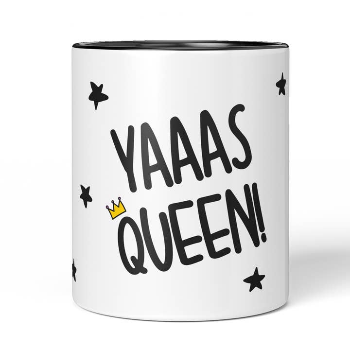 Yas Queen Pencil Pot for wholesale by TeePee Creations