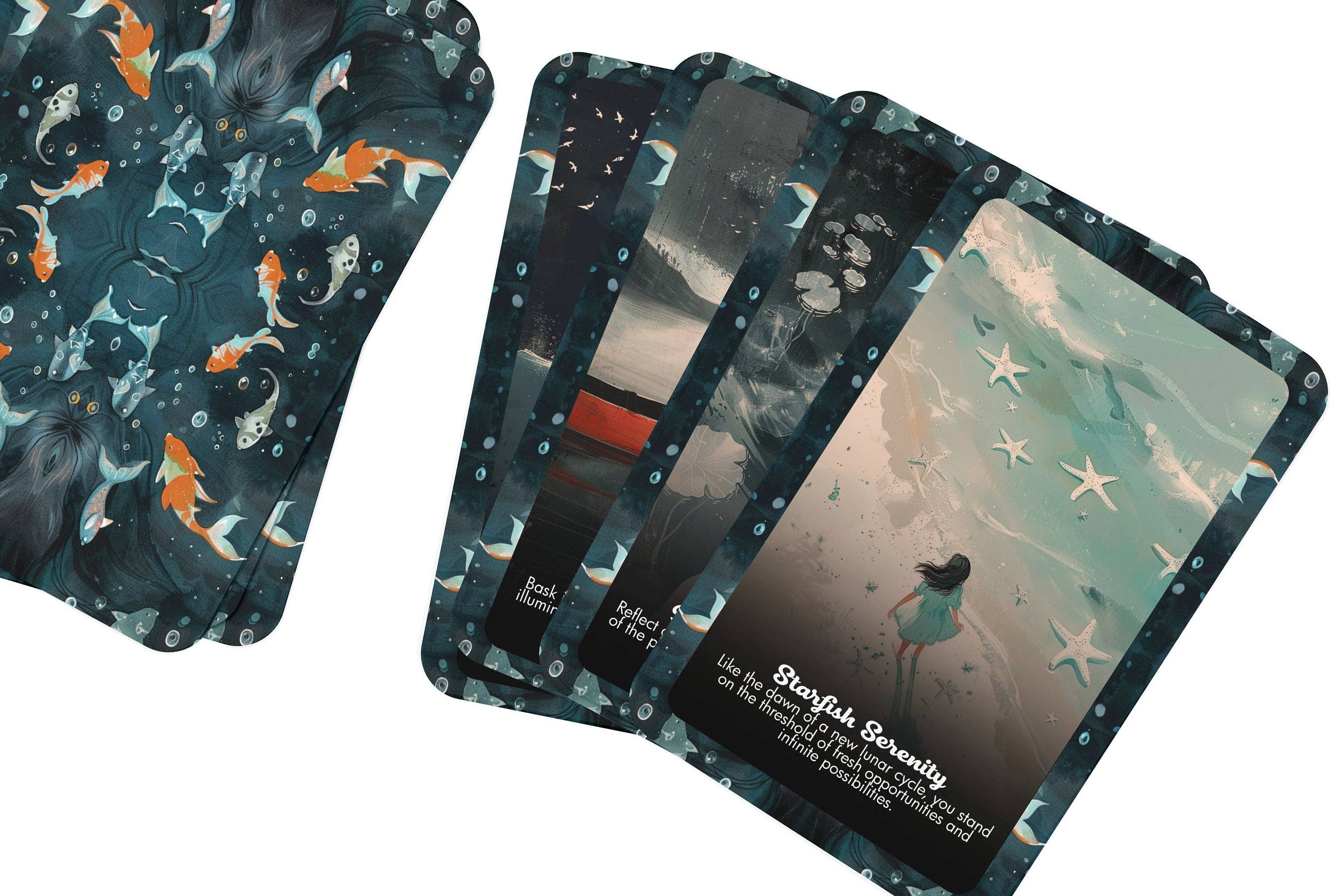 Ibiza Tarot USA - Vente Cartes de tarot - Sirènes et oracle magique de l'océan — La sérénité venue de la mer3