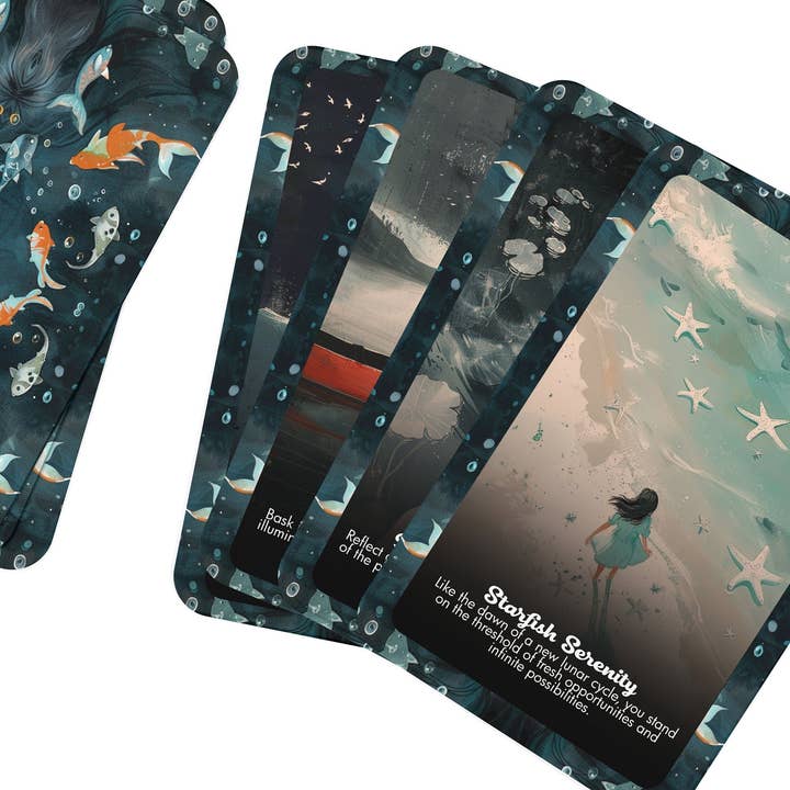 Ibiza Tarot USA - Vente Cartes de tarot - Sirènes et oracle magique de l'océan — La sérénité venue de la mer3