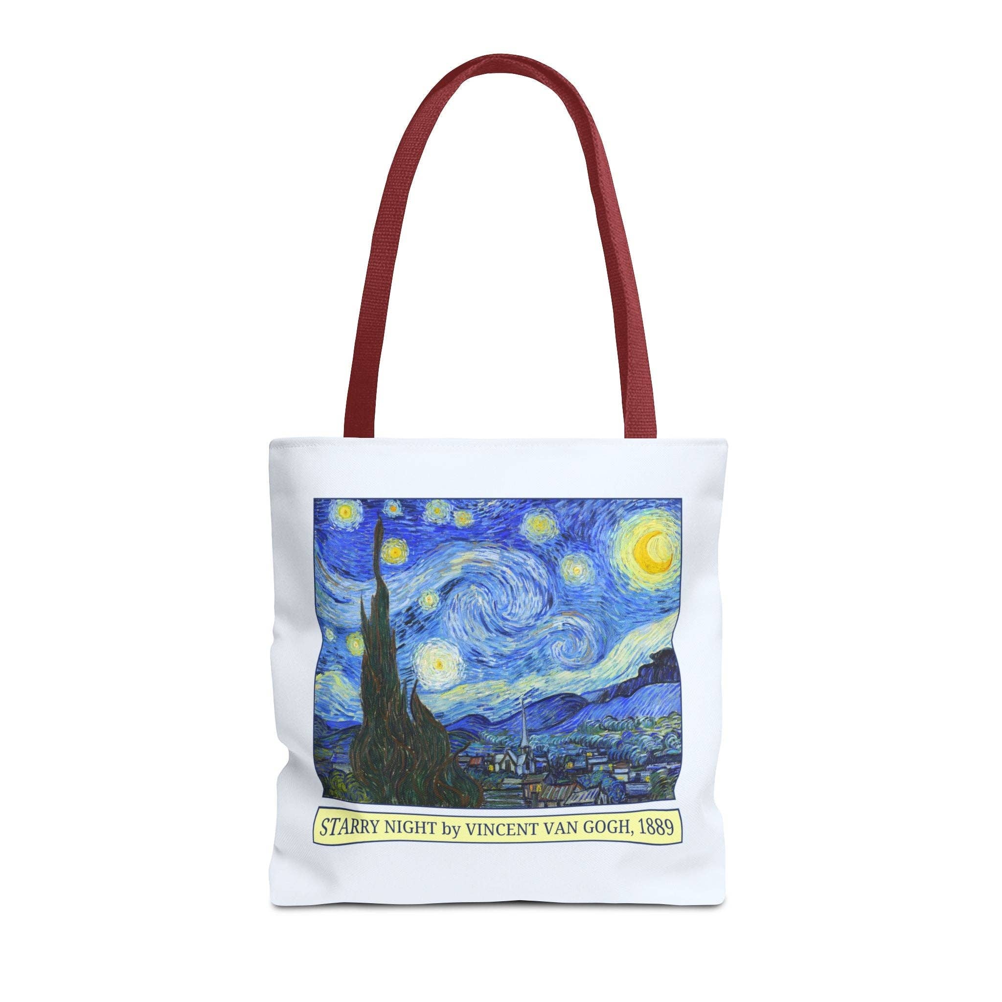 Opal and June - Wholesale Tote Bag - Women's - Starry Night by Vincent Van Gogh Art History Tote Bag4