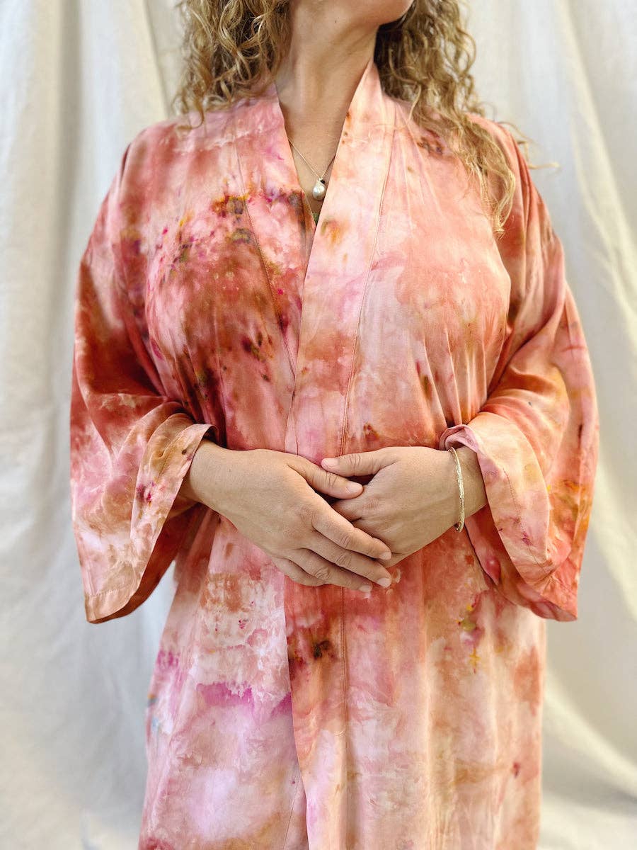Mira Blackman - Wholesale Robe - Women's - Kimono Inspired Dream Robe Duster.9