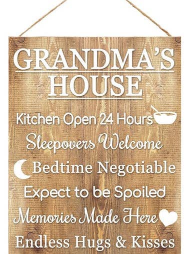 15.75"Hx11.75"L GRANDMA'S HOUSE for wholesale by Waterman's Loft Inc.