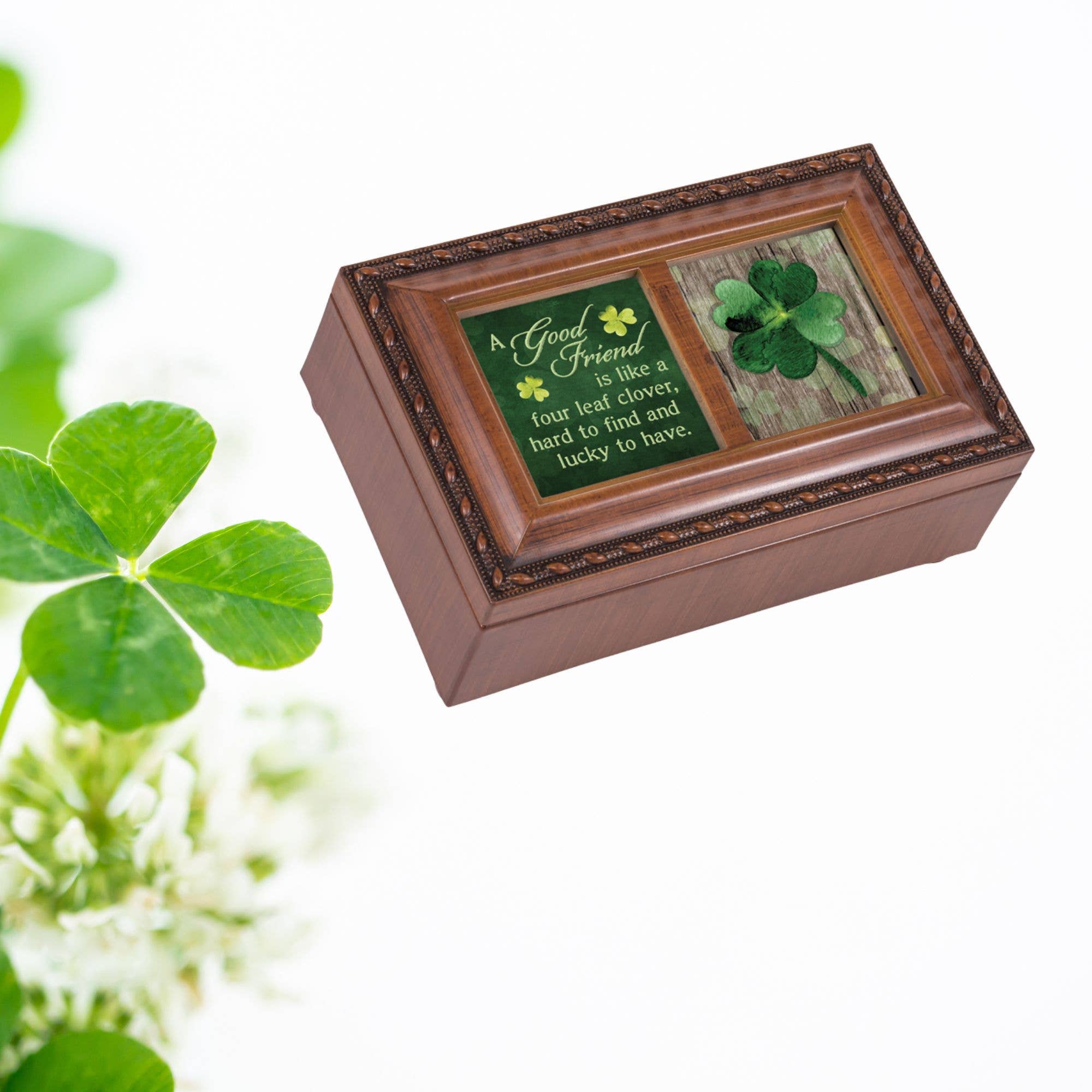 Cottage Garden - Vendita all'ingrosso Scatole decorative - Buon amico Quadrifoglio1