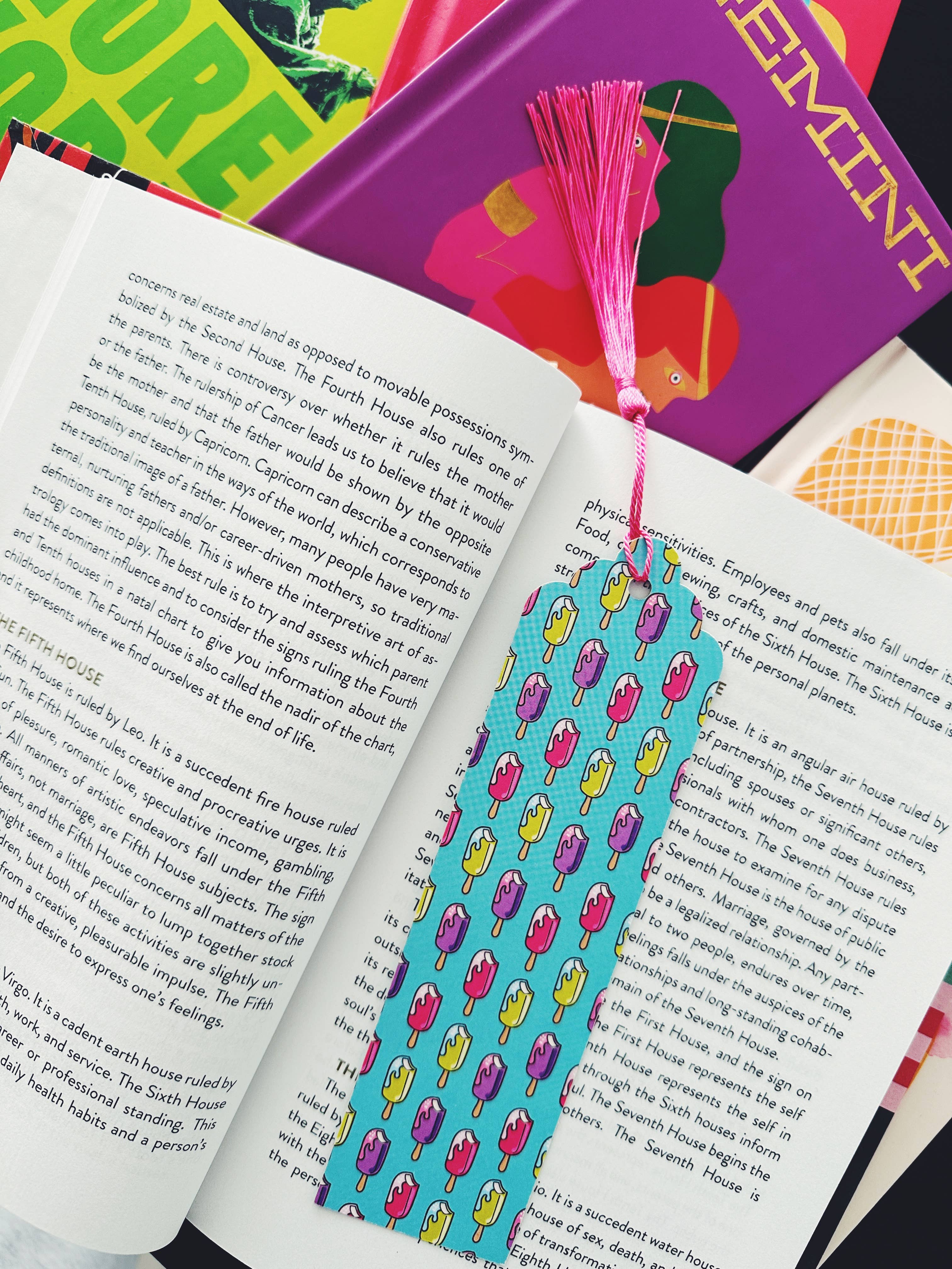 Studio Soph (We Pay Your Import Fees - We Ship DDP) - Wholesale Bookmark - Ice Cream Summer Bookmark1