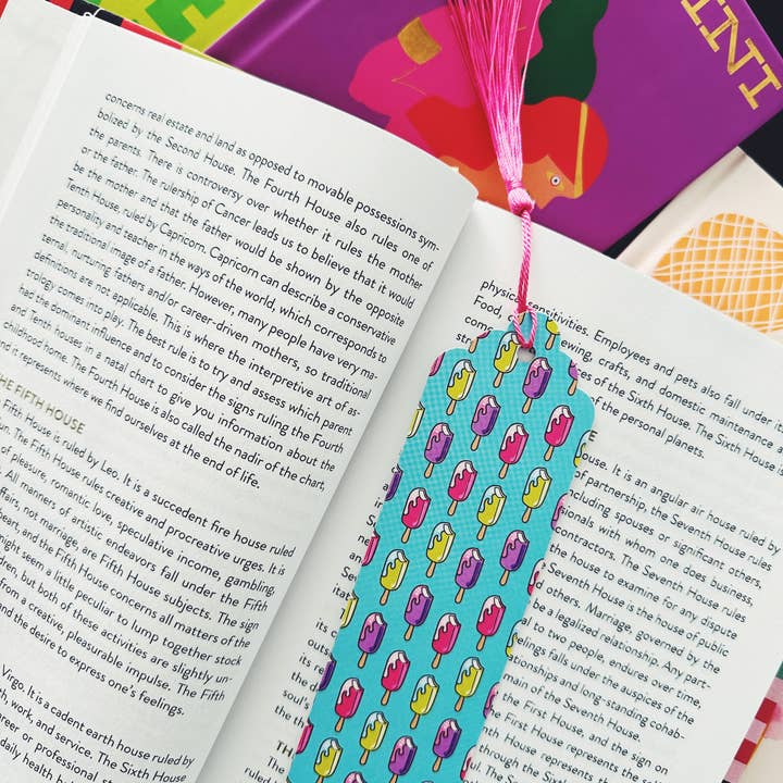 Studio Soph (We Pay Your Import Fees - We Ship DDP) - Wholesale Bookmark - Ice Cream Summer Bookmark1