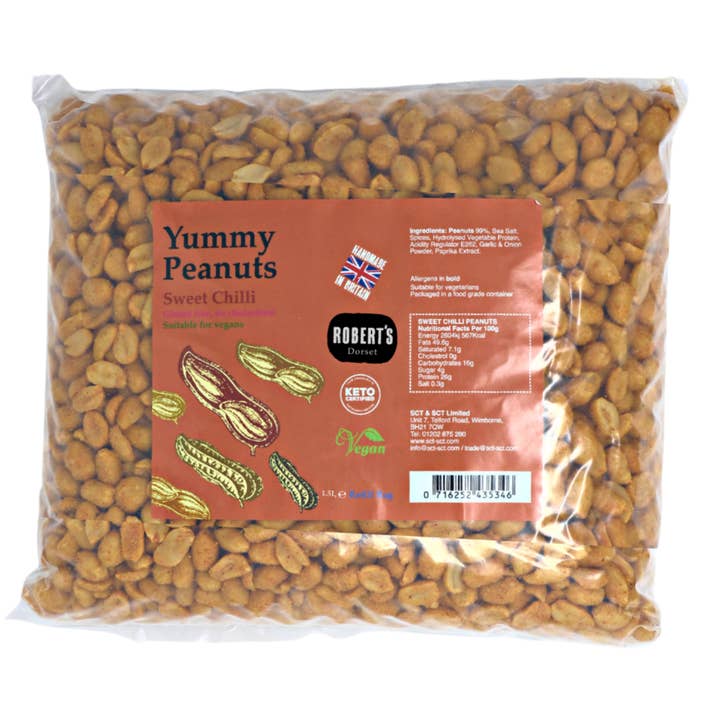 Robert’s Dorset – wholesale Nuts – Yummy Peanuts 1Kg Refill Bags 9