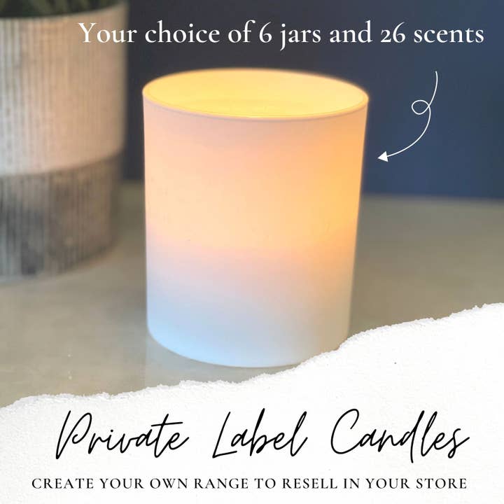 Calon Home - Wholesale Jar/Filled Candle - Wholesale Candles / White Label / Private Label Candles