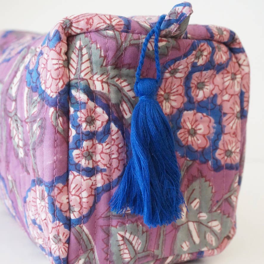 Claire Beaugrand - Wholesale Toiletry Bag - Women's - Printed cotton toiletry bag No. 891