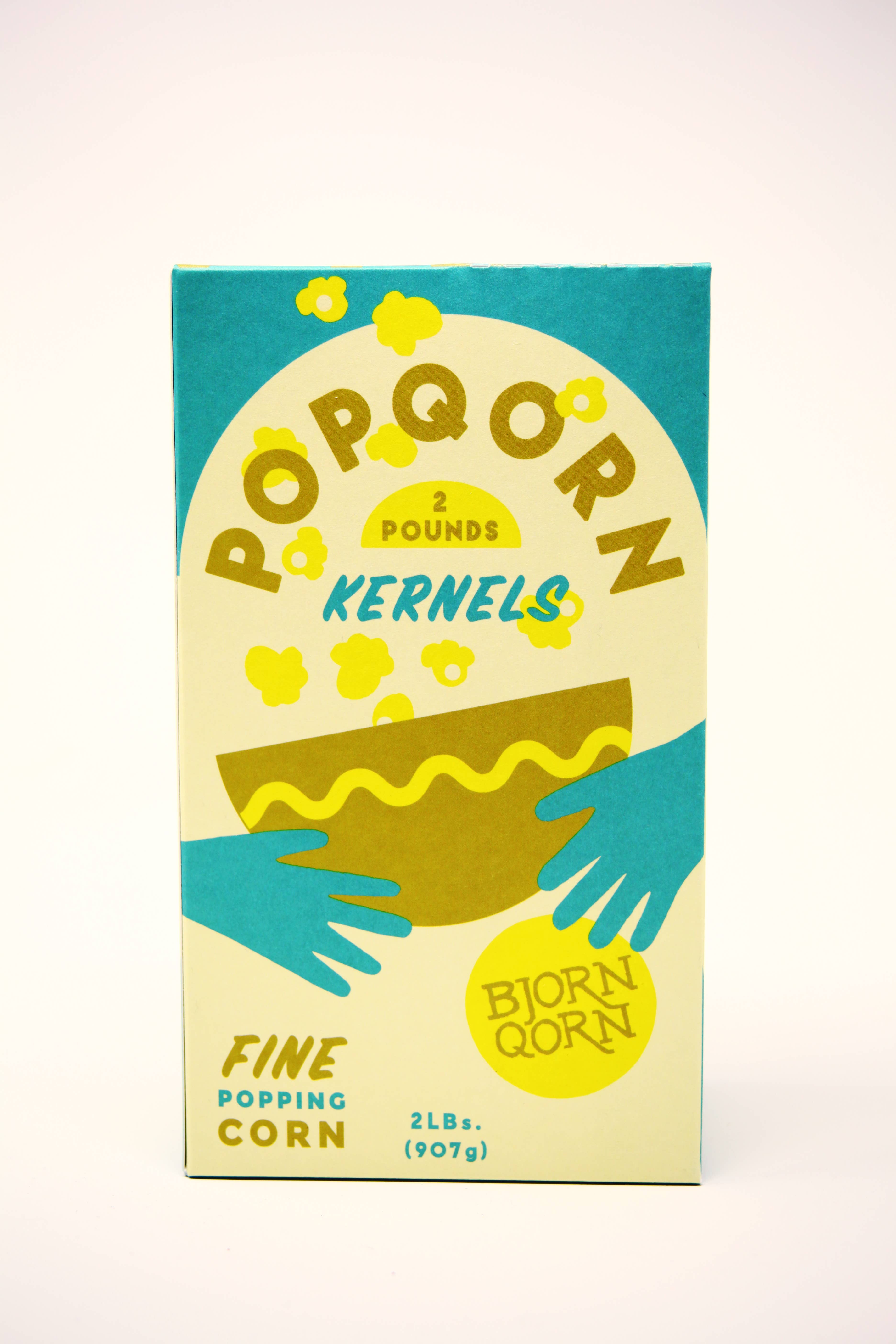 BjornQorn - Wholesale Popcorn Kernels - PopQorn - Fine Popping Kernels1