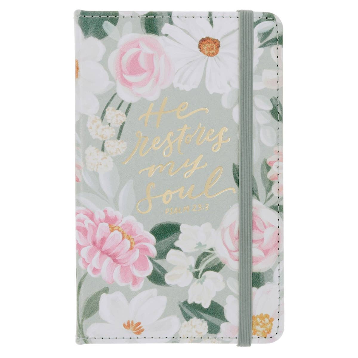 Christian Art Gifts - Wholesale Notebook - Small Notebook with Elastic Closure Ps. 23:30