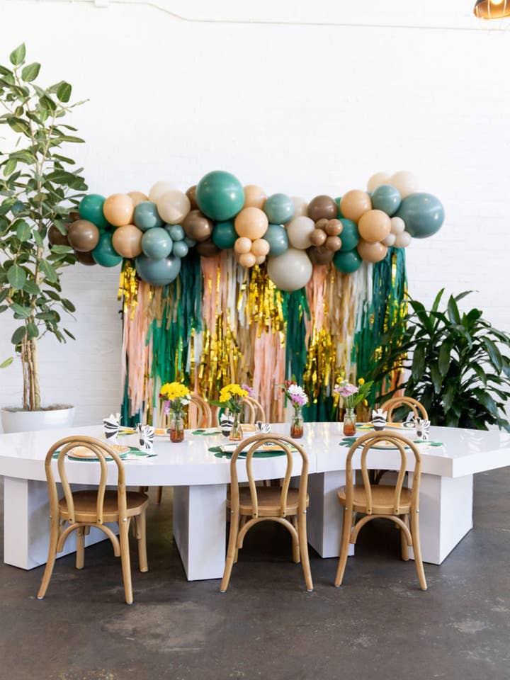Party In The Wild Fringe Backdrop for wholesale by Oh My Darling Party Co