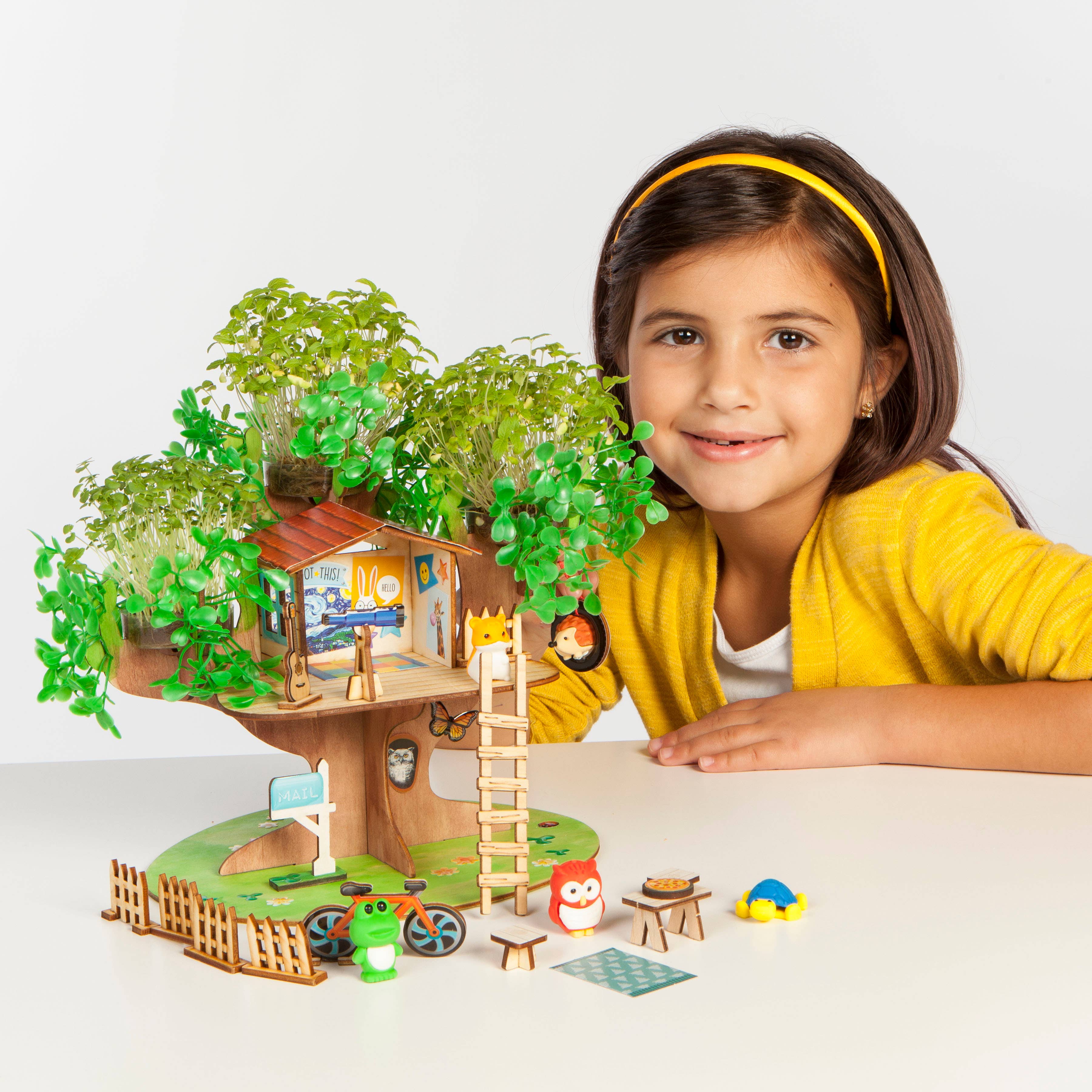 Faber-Castell / Creativity for Kids - Wholesale DIY Craft Kit - Kids - Build & Grow Tree House - DIY Craft Kit for Kids7