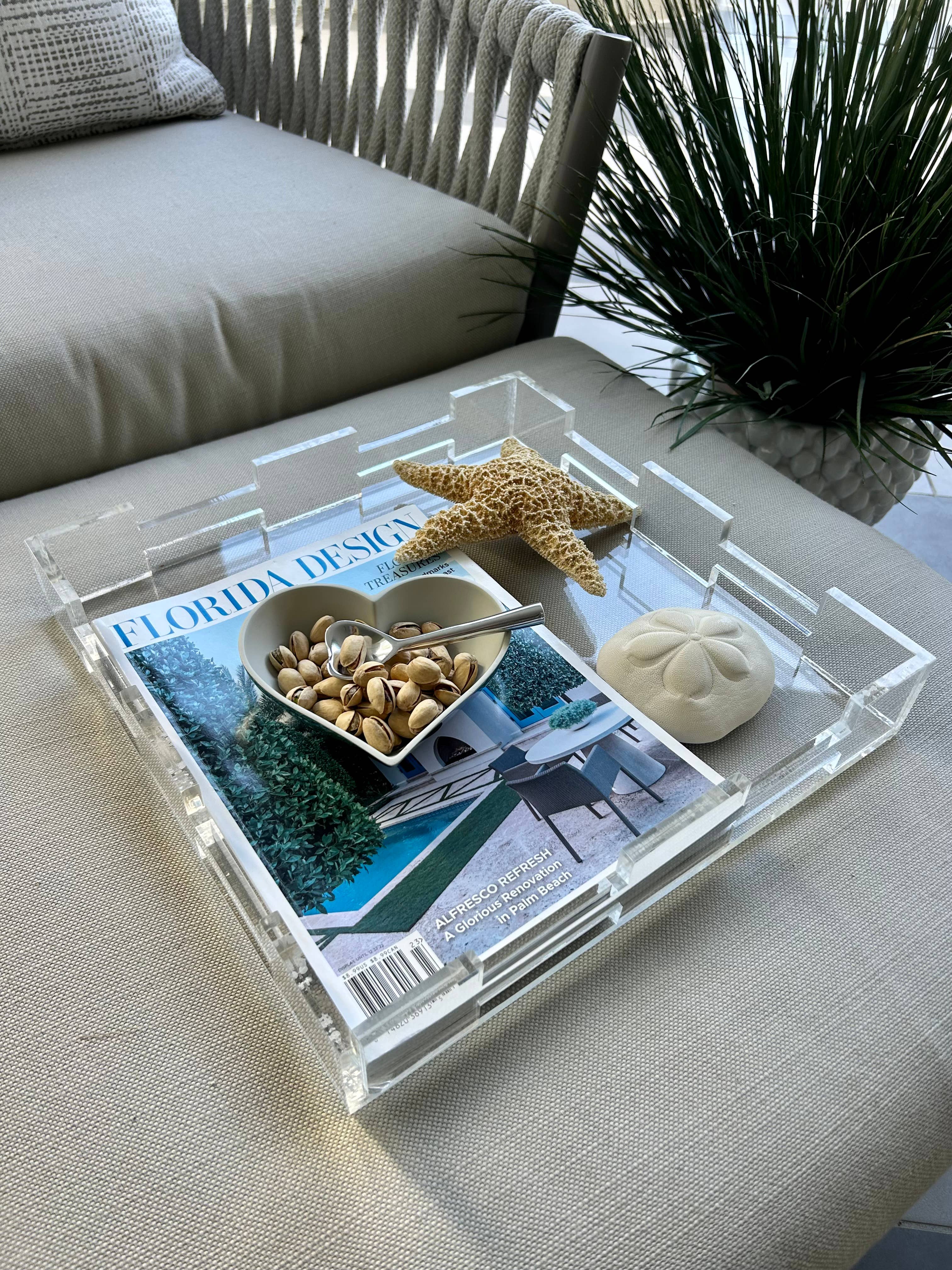 Inspired Generations – Großhandel Serviertabletts – Coco Clear Acrylschale1