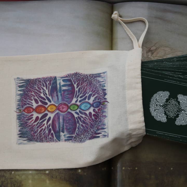FreeRangeFaeries - Wholesale Pouch - Women's - The Crystal Tree Tarot Pouch3