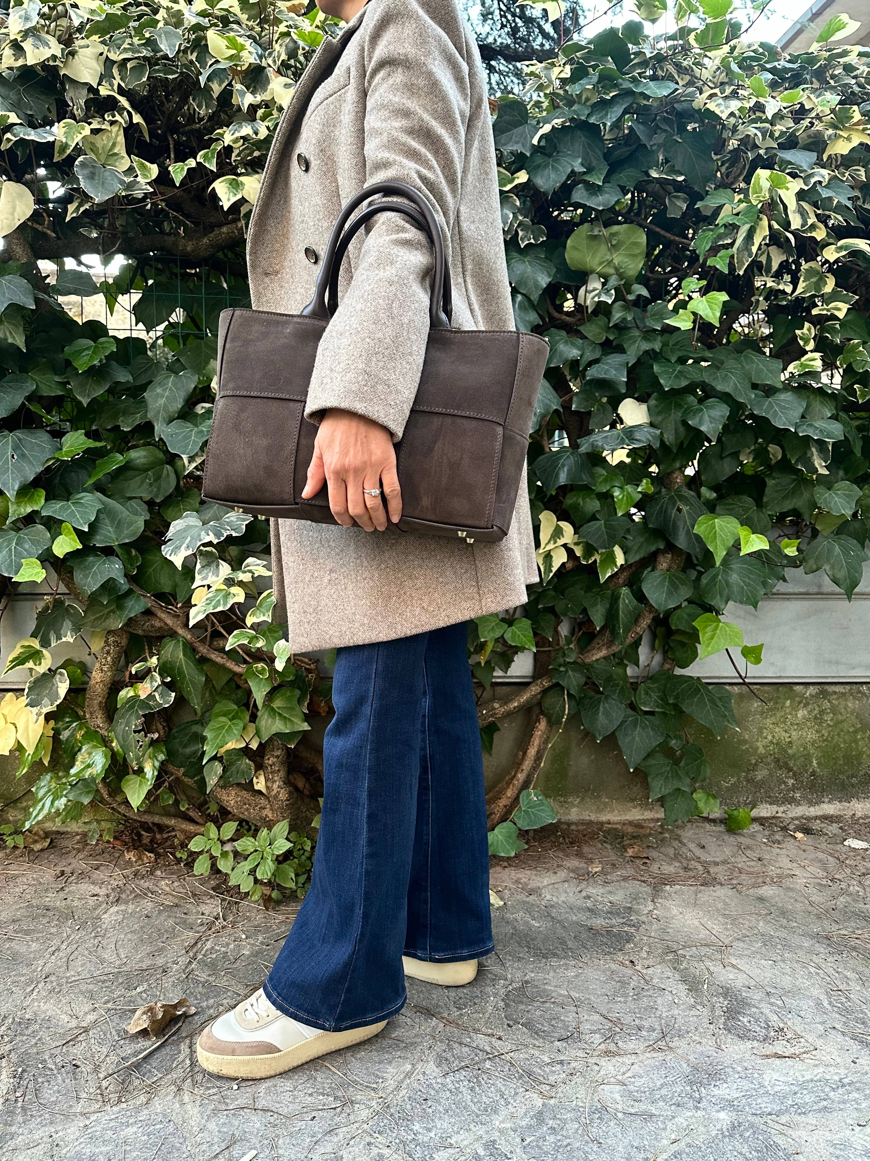 Zhade - Wholesale Tote Bag - Women's - Borsa grande in camoscio AMANDA3