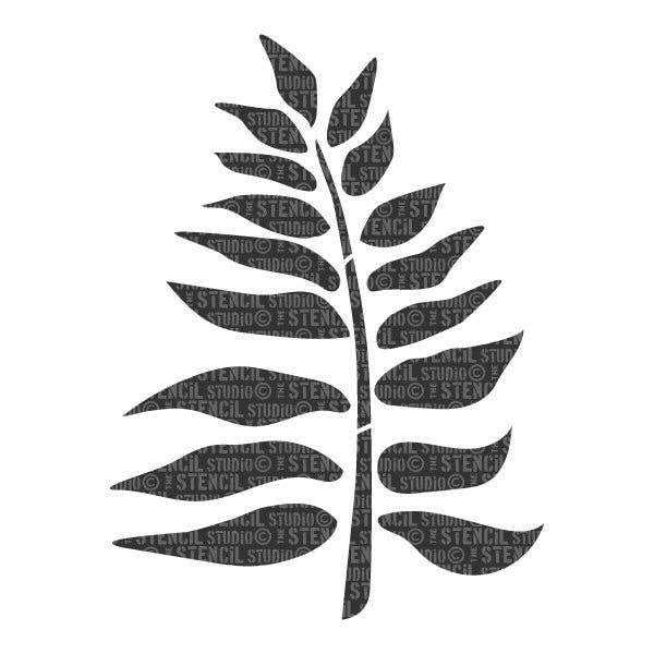 Longleat Fern Stencil for wholesale by The Stencil Studio