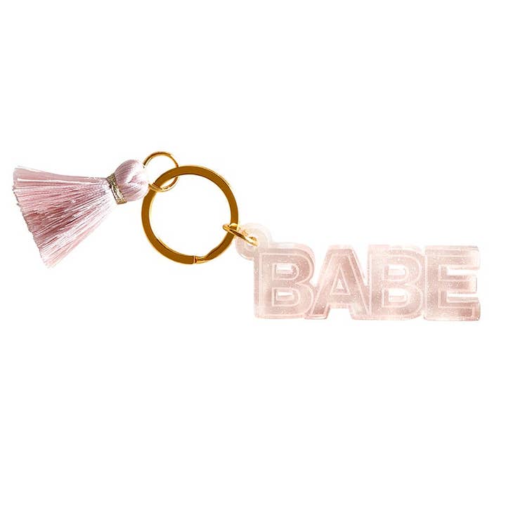 Acrylic Keychain - Babe for wholesale by Santa Barbara Design Studio by Creative Brands