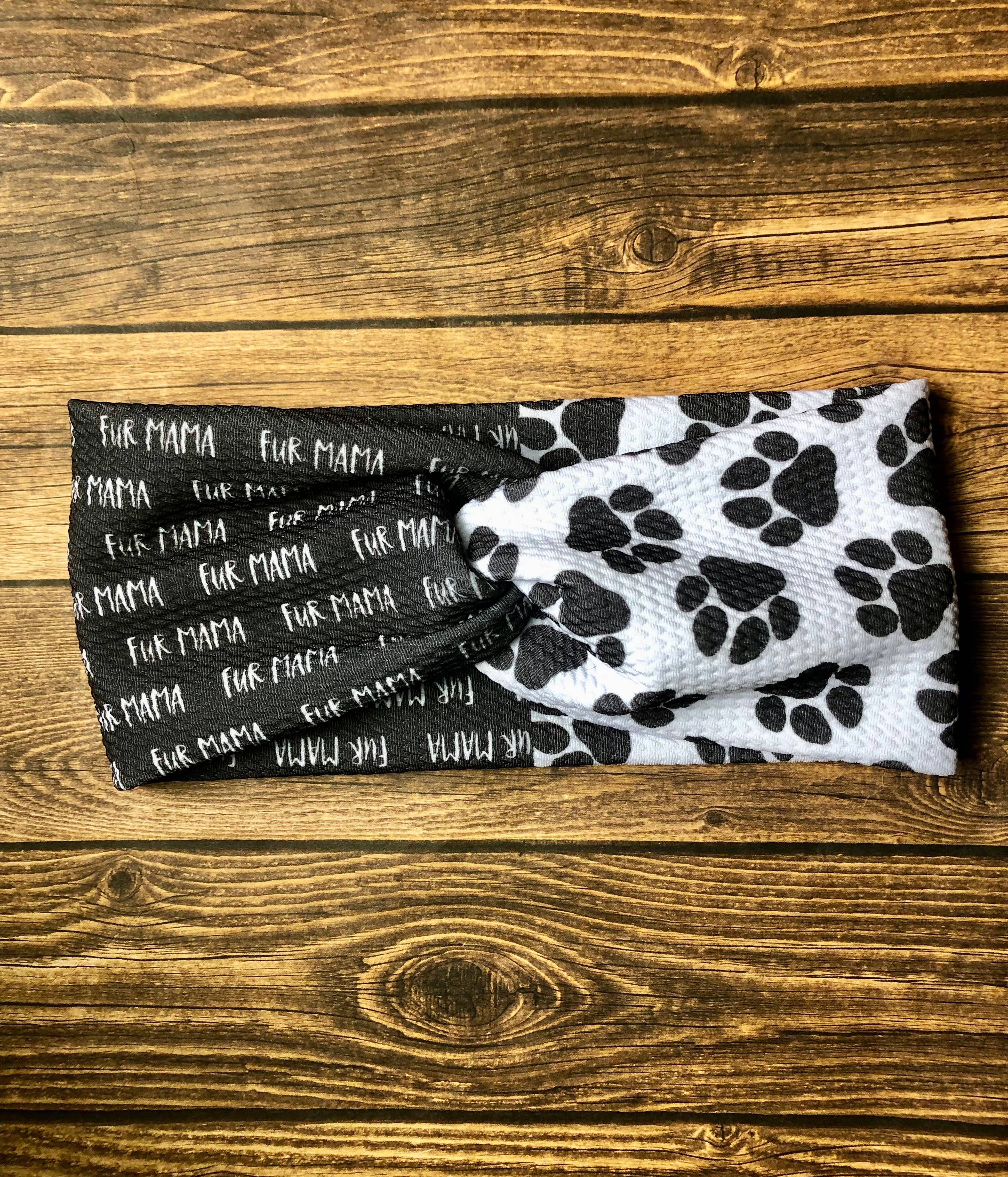 South Coast Sewn - Wholesale Fashion Headband - Women's - Fur Mama Twist Headband2