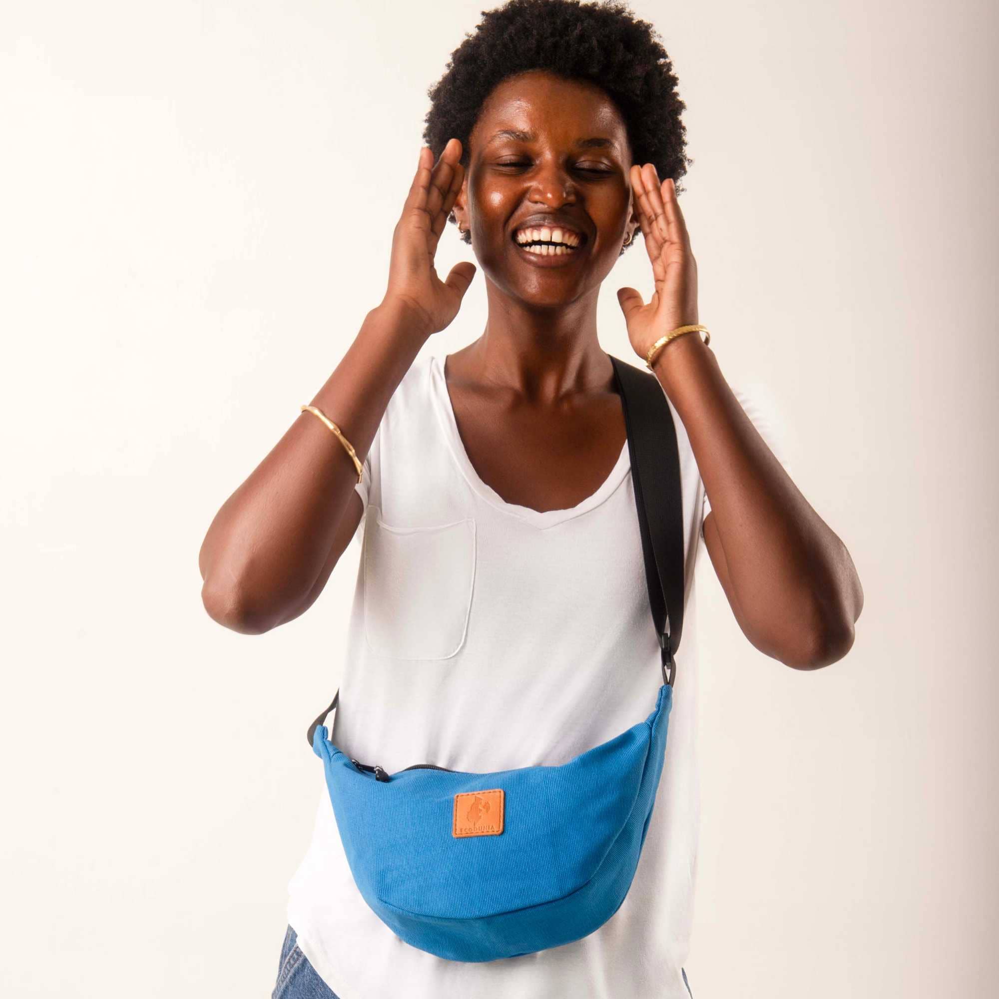 Ecodunia - Wholesale Shoulder Bag - Unisex - Round Mini Shoulder Bags for Women - Canvas Bag2