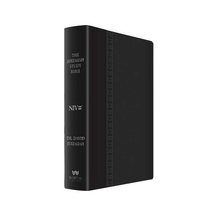 Jeremiah Study Bible, NIV (Large Print Edition) Leatherluxe for wholesale by Hachette Book Group
