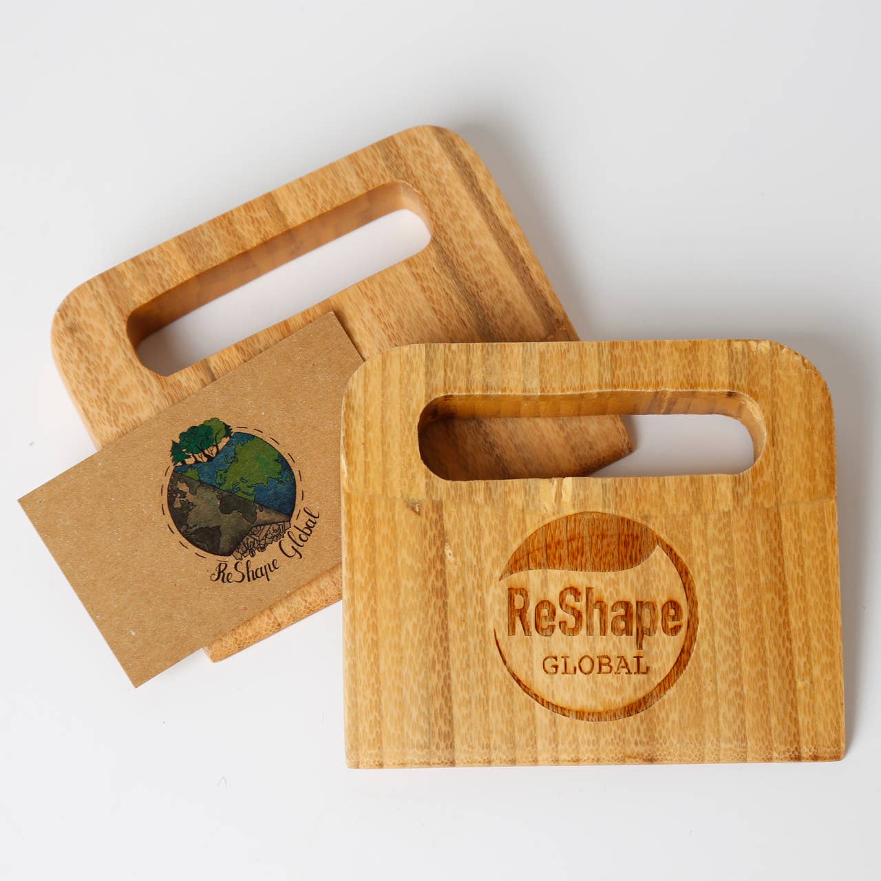 ReShape Global - Wholesale Car Decorative Charm - Unisex - 100% Bamboo ice scraper | Eco-friendly | Biodegradable1