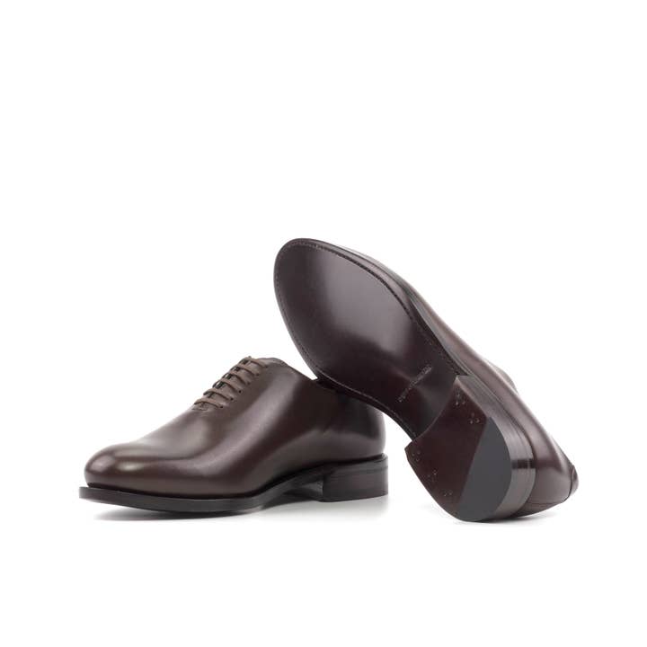 Tailored Gentleman – wholesale Oxfordskor - Herr – Mörkbrun Box Kalv Hela Skor