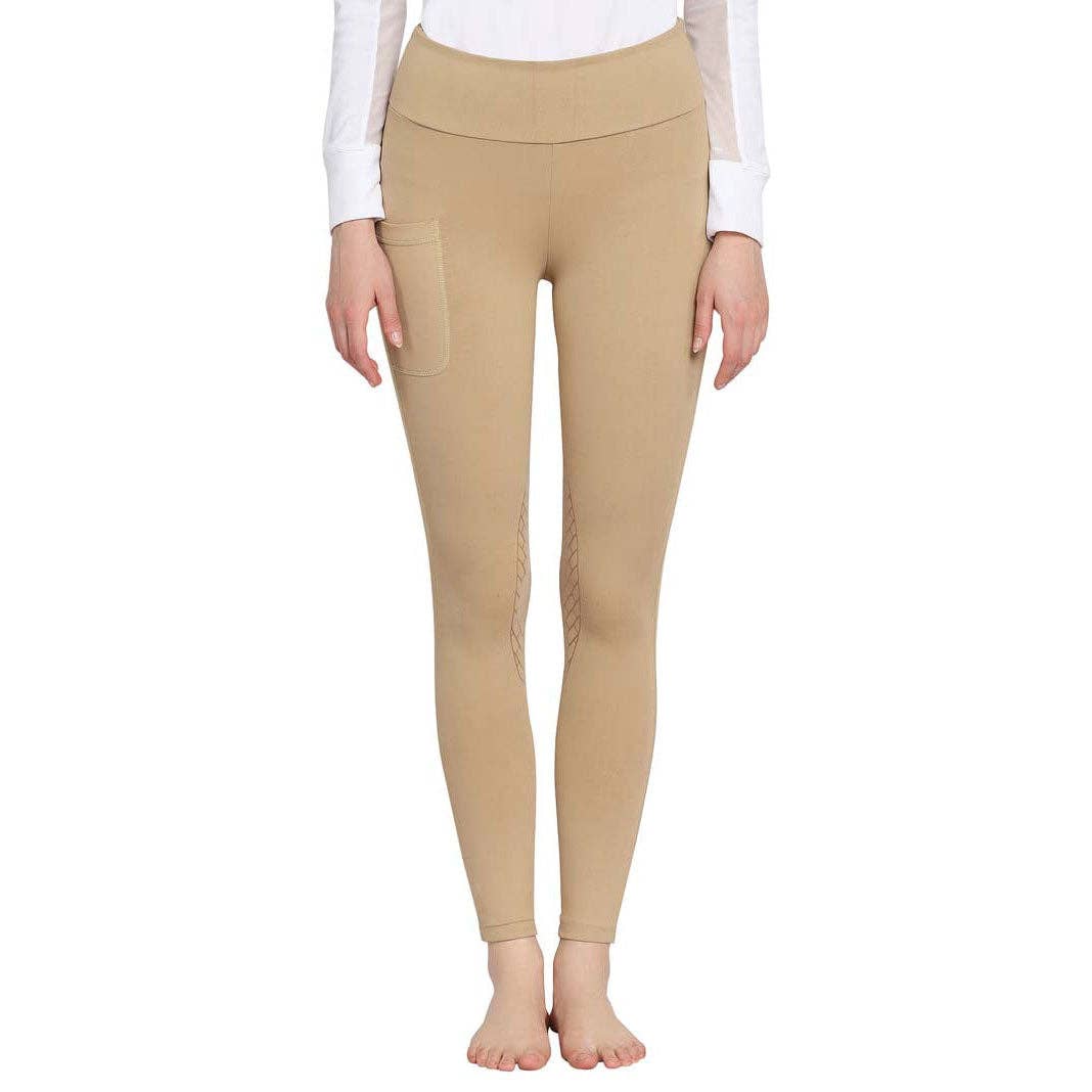 JPC Equestrian - Wholesale Tights - Women's - TuffRider Ladies Bootie Tights w/ Pocket12