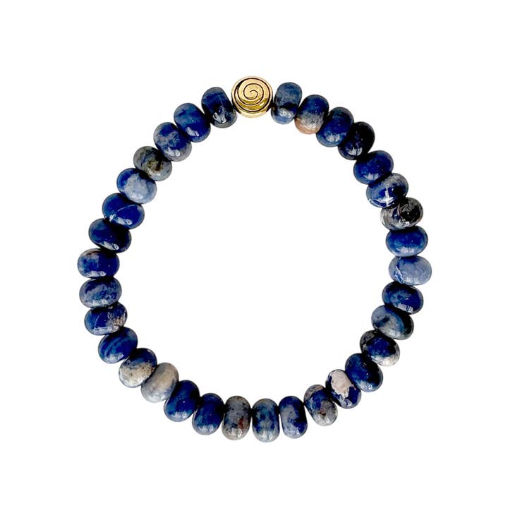 Batu Suci Handmade Jewelry - Wholesale Beaded Bracelet - You Got This Rondelle Bracelet | Sodalite Gemstone Bracelet1