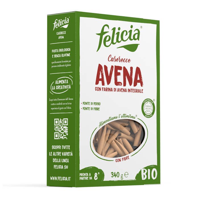 Caserecce aux flocons d'avoine bio 340 g pour la vente par FELICIA