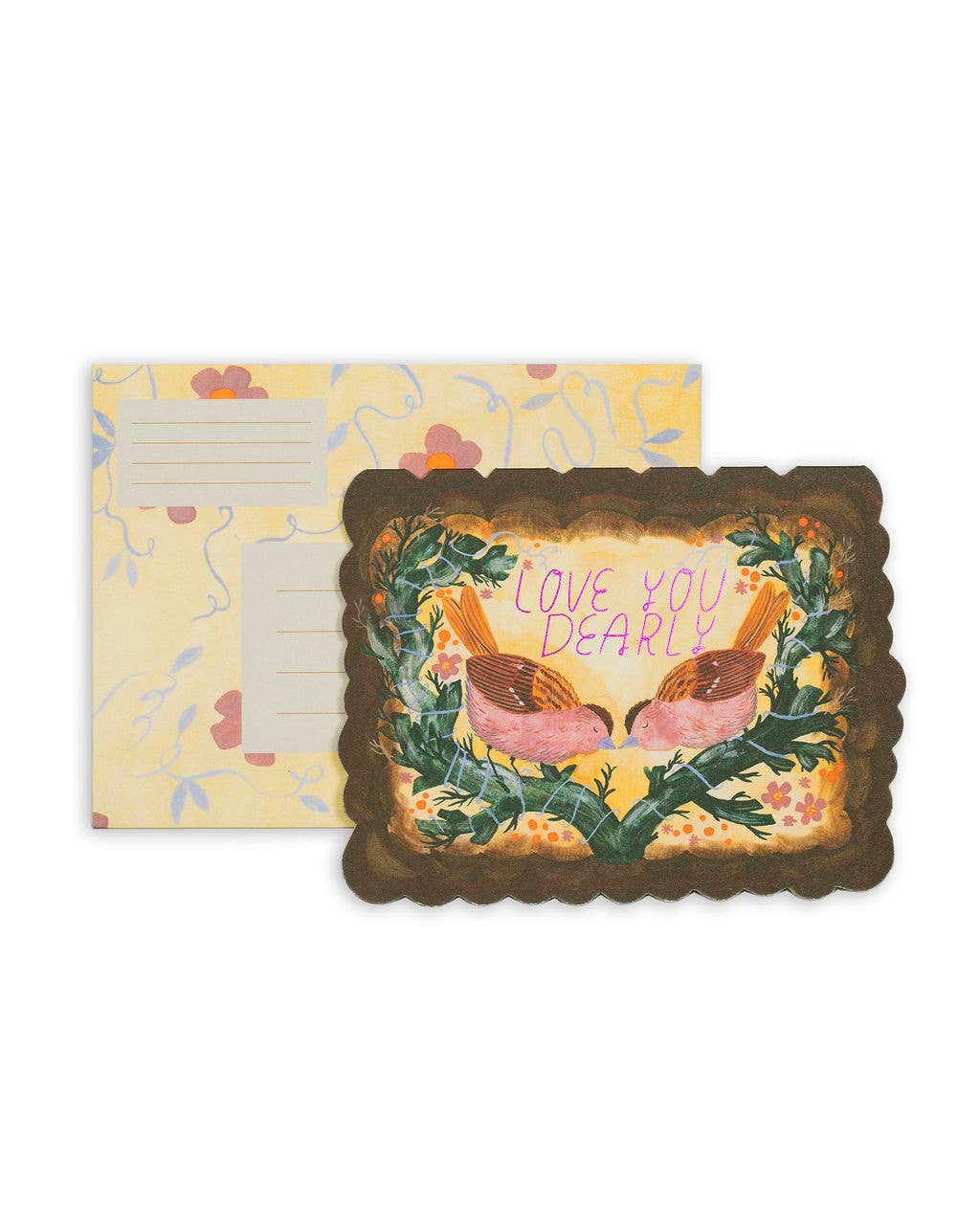 Small Adventure - Wholesale Love Card - Love You Birds Die Cut Cards1