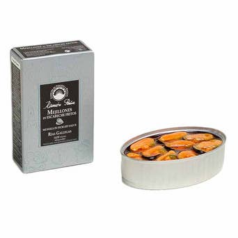 LE GOURMET CENTRAL - Wholesale Fish/Seafood - Ramón Peña Mussels in Picked Sauce - 8/12 units2