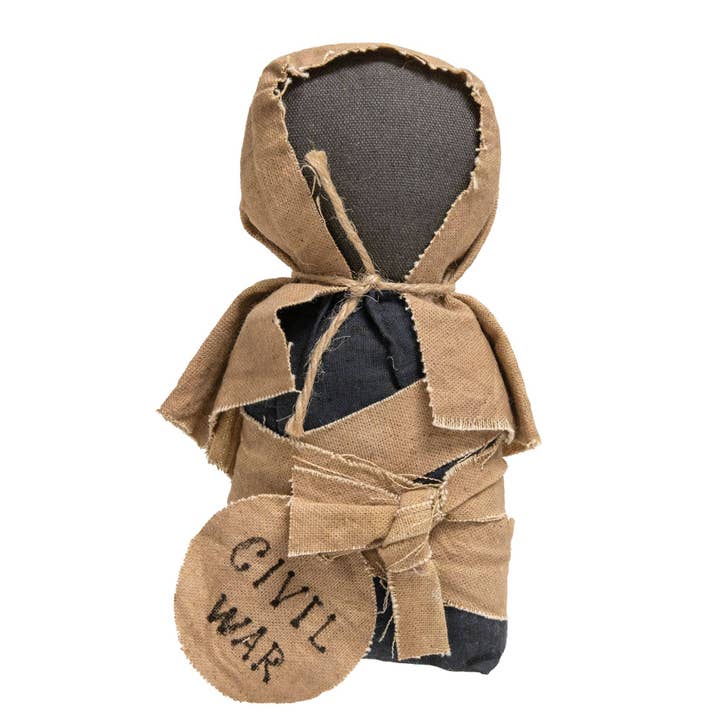 Civil War Black Decorative Tabletop Doll for wholesale by CWI Gifts