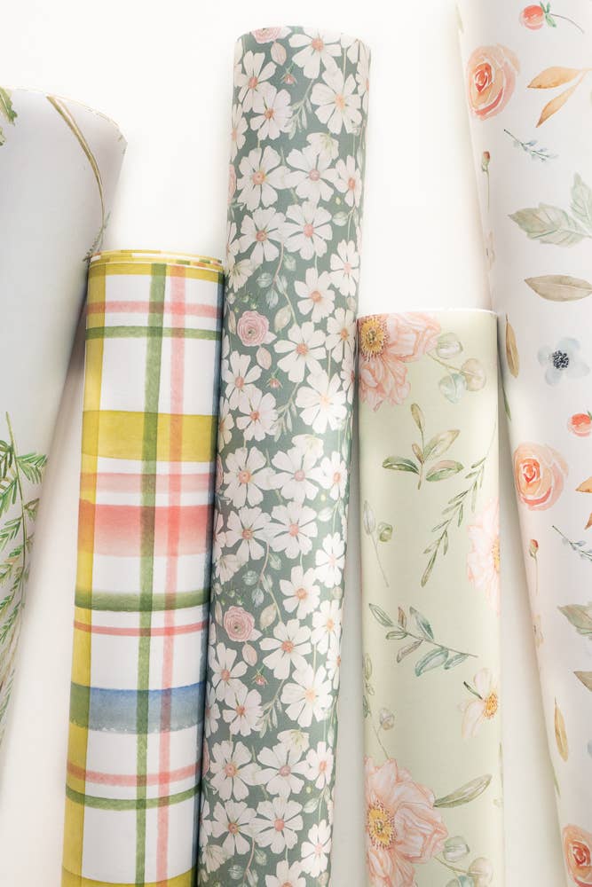 Lana's Shop – Großhandel Geschenkpapierrolle – Geschenkpapierrolle mit kariertem Sommer-Picknick6