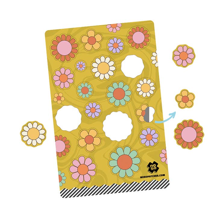 Marguerites Éblouissantes pour la vente par Noso Patches