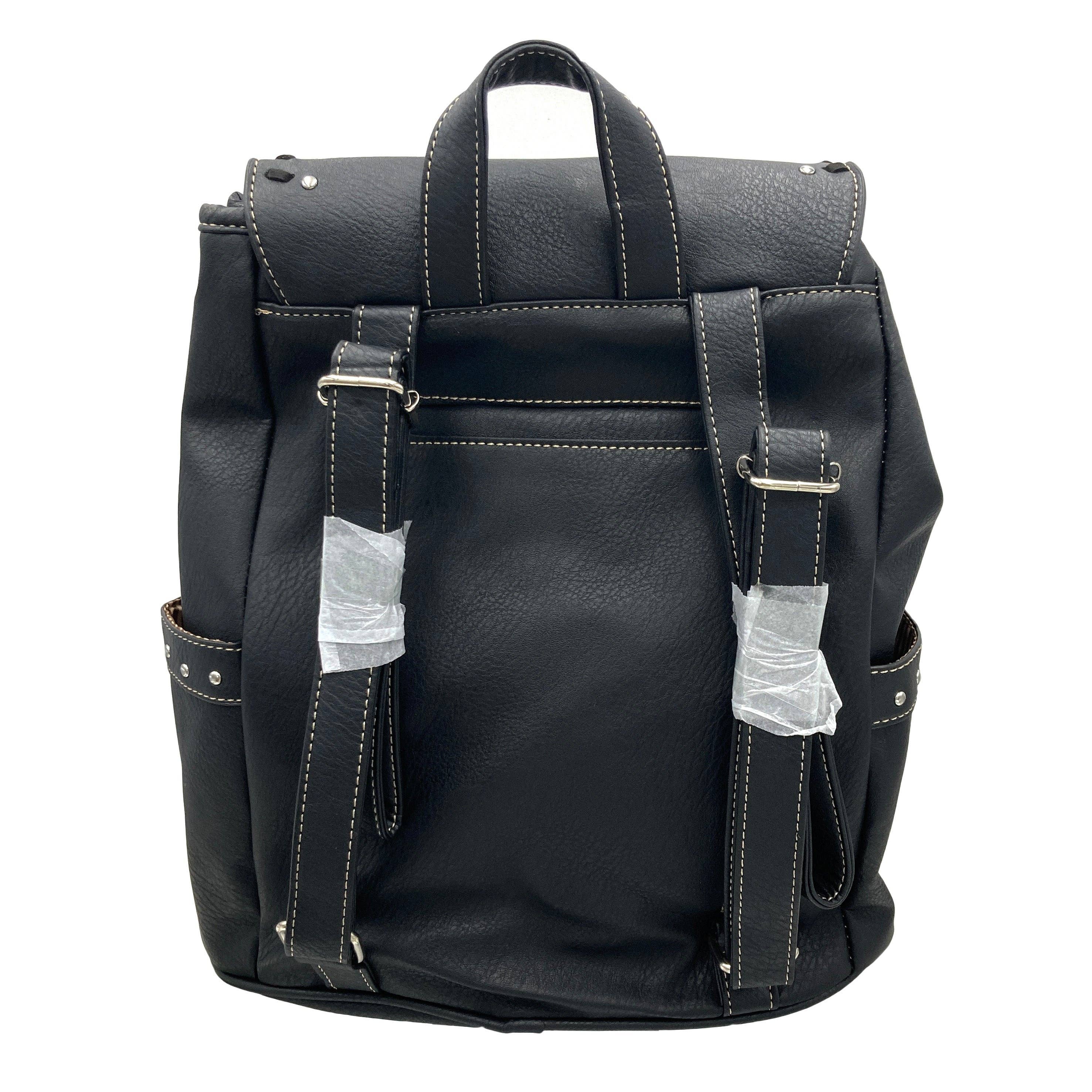 Lunar Deer - Wholesale Rugzak - Dames - Damesrugzak van vegan leer met geborduurd paard en westernmotief6